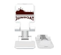 no/no Artillery Bombs Ships Command Fighting Adjustable Cell Phone Stand Desk Foldable