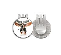 no/no Baghdad Ear Support Art Deco Fashion Golf Ball Marker Hat Cap Clip Enamel Magnetic