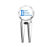 no/no bali island indsia art deco fashion Golf Divot Tool Golf Ball Marker Repair Tool