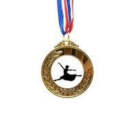 no/no Ballet Jumping Performance Dancer Gold Award Winner Medal First Place Ribbon