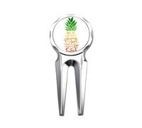no/no Be a PineFruit Stand Tall Quote Golf Divot Tool Golf Ball Marker Repair Tool