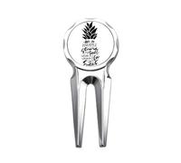 no/no Be a PineFruit Stand Tall Sweet Quote Golf Divot Tool Golf Ball Marker Repair Tool