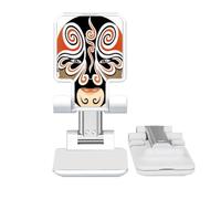 no/no Beijing Opera Peking China Head Adjustable Cell Phone Stand Desk Foldable