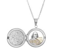 no/no benjan invented my politics Locket Necklace Hold Picture Jewelry Birthday Gift