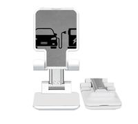 no/no black cha energy vehicles protect environment Adjustable Cell Phone Stand Desk Foldable