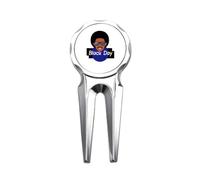 no/no Black Day Freedom Equal Rights Golf Divot Tool Golf Ball Marker Repair Tool