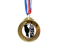 no/no Black Woodpecker Animal Outline Natural Gold Award Winner Medal First Place Ribbon