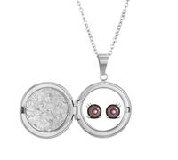 no/no Blackness Animation Faha Locket Necklace Hold Picture Jewelry Birthday Gift