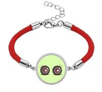 no/no Blackness Animation Faha Lucky Red String Bracelet Rope Bracelet Handmade