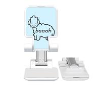 no/no Bleating Lovely Sheep Goat Adjustable Cell Phone Stand Desk Foldable