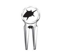 no/no blue ocean Shark biology pattern Golf Divot Tool Golf Ball Marker Repair Tool