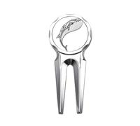 no/no Blue Whale Big Strong Art Deco Fashion Golf Divot Tool Golf Ball Marker Repair Tool