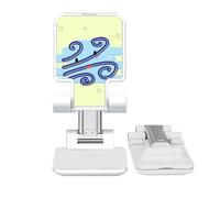 no/no Blustery Gale Animation Adjustable Cell Phone Stand Desk Foldable