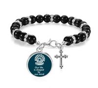 no/no Body Mind Shaping Culture Beaded Bracelet Boho Jewelry