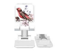 no/no Branch Birds Flower Art Deco Fashion Adjustable Cell Phone Stand Desk Foldable