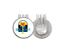 no/no brazilian carnival en joy Golf Ball Marker Hat Cap Clip Enamel Magnetic