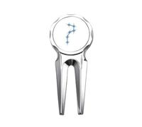 no/no Break Through Adversity Beautiful Lucky Stars Golf Divot Tool Golf Ball Marker Repair Tool