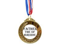 no/no Bride Father's Festival Quote Gold Award Winner Medal First Place Ribbon