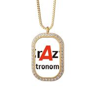 no/no brief best cool astronomer occupation Necklace Pendant Diamond Crystal Golden Jewelry