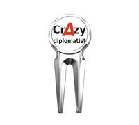 no/no Brief Best Cool Diplomatist Occupation Golf Divot Tool Golf Ball Marker Repair Tool