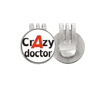no/no Brief Best Cool Doctor Physician Golf Ball Marker Hat Cap Clip Enamel Magnetic