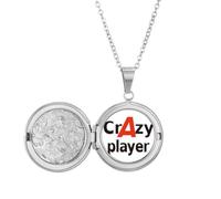 no/no Brief Best Cool Player Athlete Locket Necklace Hold Picture Jewelry Birthday Gift