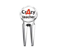 no/no Brief Best Cool Teacher Occupation Golf Divot Tool Golf Ball Marker Repair Tool