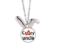 no/no brief best cool uncle relative Rabbit Necklace Pendant Bunny Animal Jewelry Gift