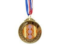 no/no Brown Line Mexico Totems Ancient Civilization Gold Award Winner Medal First Place Ribbon