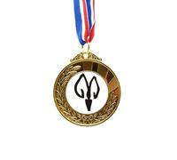 no/no bs inscriptions chinese zodiac sheep Gold Award Winner Medal First Place Ribbon