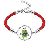 no/no Bull-Headed Cape Whale Show Lucky Red String Bracelet Rope Bracelet Handmade