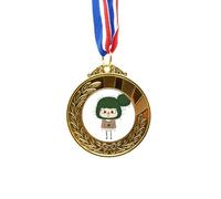 no/no Cactus Green Sand Water Dangerous UU Gold Award Winner Medal First Place Ribbon