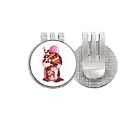 no/no cake biscuit chote ice Golf Ball Marker Hat Cap Clip Enamel Magnetic