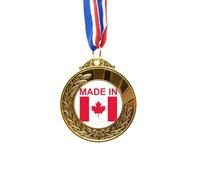 no/no Canada Country Love Gold Award Winner Medal First Place Ribbon