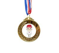 no/no Canada Country Maple Ottawa Flag UU Gold Award Winner Medal First Place Ribbon