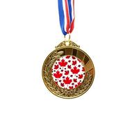 no/no canada flavor canadian maple flag Gold Award Winner Medal First Place Ribbon