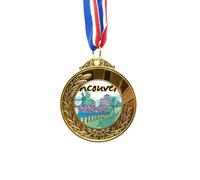 no/no Canada Flavor Vancouver Landmark Picture Gold Award Winner Medal First Place Ribbon