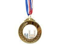 no/no Canada Landmark and City Gold Award Winner Medal First Place Ribbon