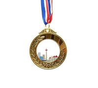 no/no Canada Landmark and City TV Tower Gold Award Winner Medal First Place Ribbon