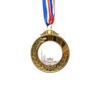 no/no Canada Landmark City Watercolor Cartoon Gold Award Winner Medal First Place Ribbon