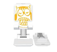 no/no Cartoon Fat Owl Protect Animal Pet Lover Adjustable Cell Phone Stand Desk Foldable