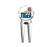 no/no Cats Tigers Tigers Fierce English Golf Divot Tool Golf Ball Marker Repair Tool