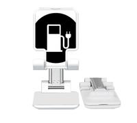 no/no cha station energy vehicles protect environment Adjustable Cell Phone Stand Desk Foldable