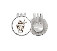 no/no cherry chote biscuits cup ice Golf Ball Marker Hat Cap Clip Enamel Magnetic