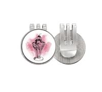 no/no cherry chote ice popsicles Golf Ball Marker Hat Cap Clip Enamel Magnetic