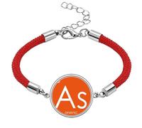 no/no Chestry Elements Period Table Semetal Arsenic As Lucky Red String Bracelet Rope Bracelet Handmade