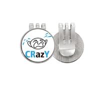 no/no children cry art deco fashion Golf Ball Marker Hat Cap Clip Enamel Magnetic