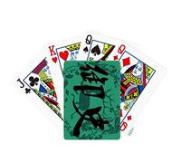 no/no China Ancient Censor Green Deer Pattern Poker Playing Card Tabletop Board Game