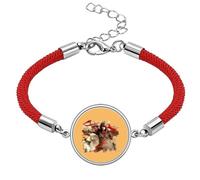 no/no China Assassin Play Knight Ranger Lucky Red String Bracelet Rope Bracelet Handmade