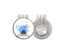 no/no China Beijing Temple Heaven Pray Golf Ball Marker Hat Cap Clip Enamel Magnetic